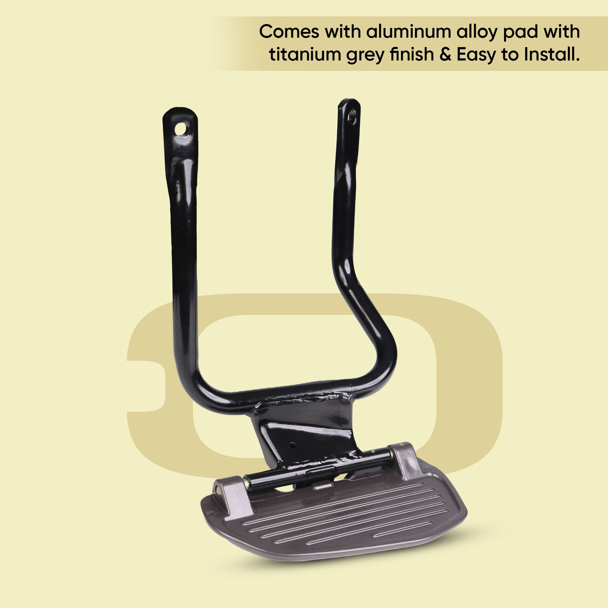 TVS Orbiter Lady Pillion Footrest Kit Assembly - Comfortable Footrest